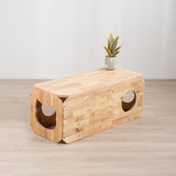 画像1: 【Natural Signature オリジナル】　ネコベンチ (1)