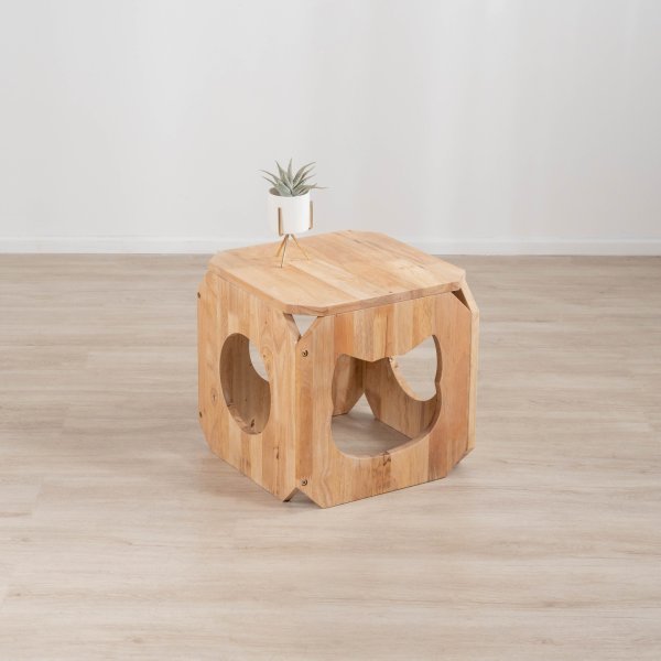 画像1: 【Natural Signature オリジナル】　ネコスツール (1)