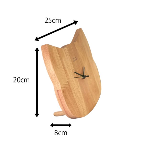 画像5: 【Natural Signature オリジナル】　猫型時計 (5)