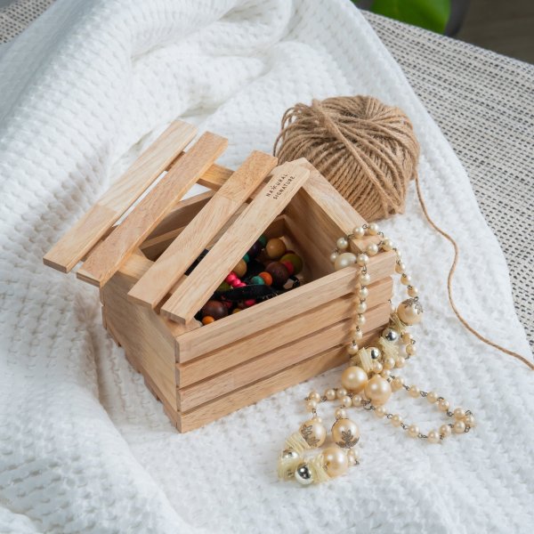 画像6: 【Natural Signature オリジナル】　天然木のインテリア雑貨4点セット (6)