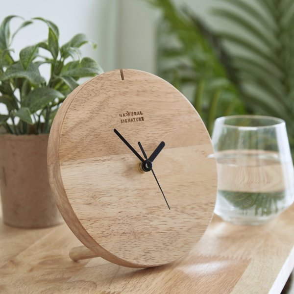 画像1: 【Natural Signature オリジナル】　丸型時計 (1)