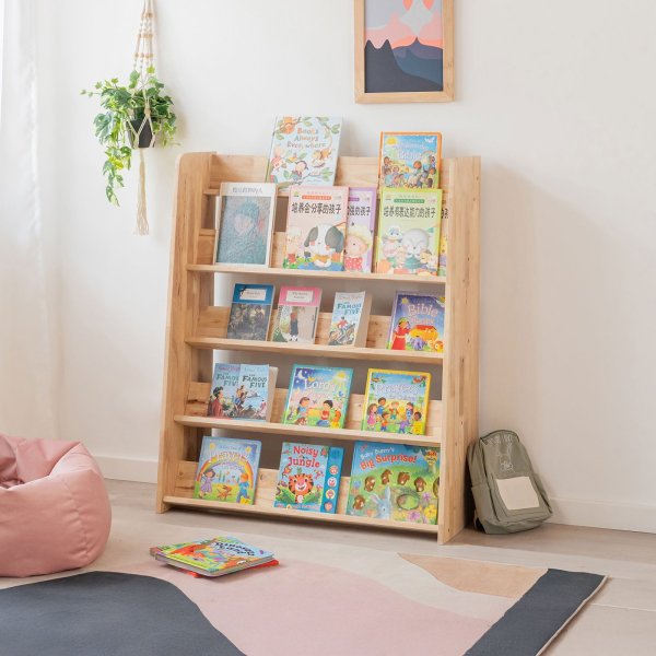 画像1: 【Natural Signature オリジナル】　キッズ本棚 (1)
